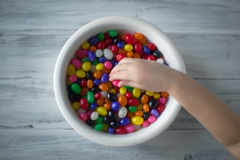 Ob Sie existieren Süssigkeit gut zum Kinder? Analyse Etiketten