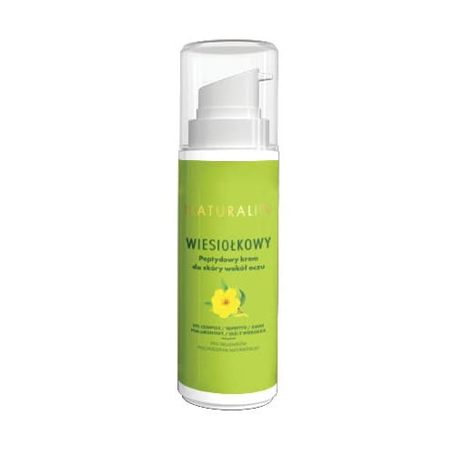Peptidcreme für die Augenpartie von NATURALIS in 30ml, sichtbare Verpackung mit Creme in einem Tiegel.