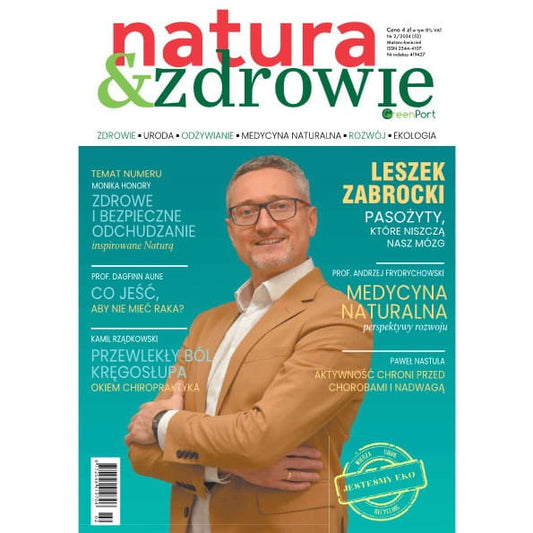 Natur & Gesundheit Magazin September-Oktober 2024 von GreenPort, geöffnetes Heft mit natürlichen Gesundheits- und Wellness-Themen