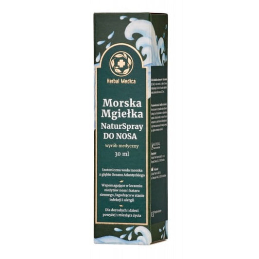 Herbal Medica NaturSpray Nasennebel von HERBAL MONASTERIUM, 30 ml Flasche mit Spray für die Nasenpflege.