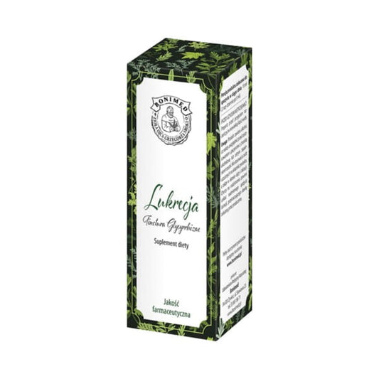 Bonimed Lakritz-Tinktur Glycyrrhizae in 100 ml Flasche, dunkle Flüssigkeit, geeignet für medizinische und wohltuende Anwendungen