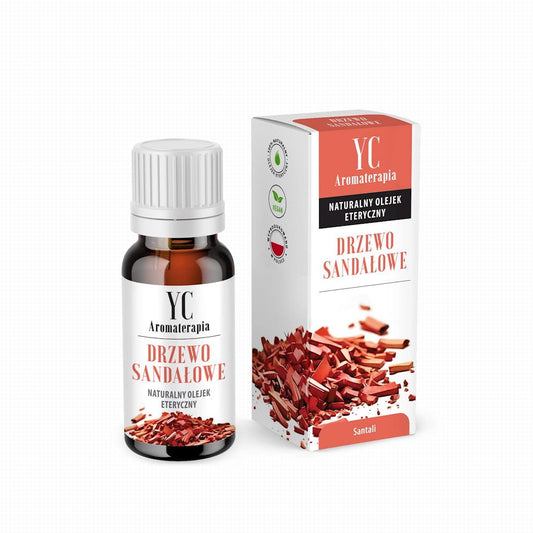 Ätherisches SANDELHOLZ-Öl von YOUR CANDLE in 10 ml Flasche, ideal für Kerzen und aromatische Anwendungen.