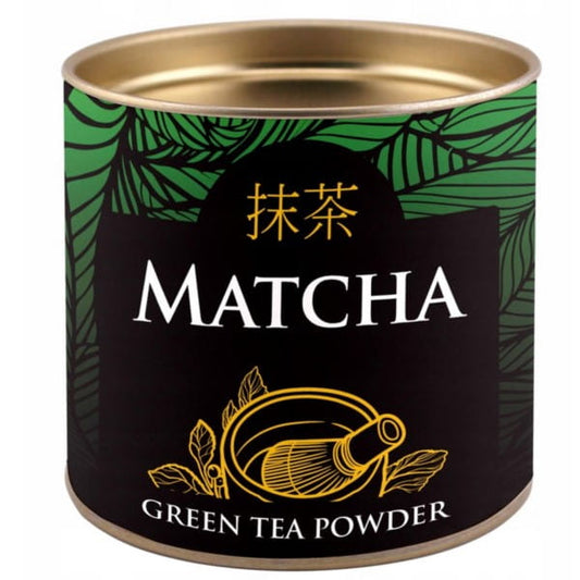 Grüner Mate MateMatcha in 30 g Verpackung, von Oranżada, fein gemahlen und frisch für Tee-Genuss.