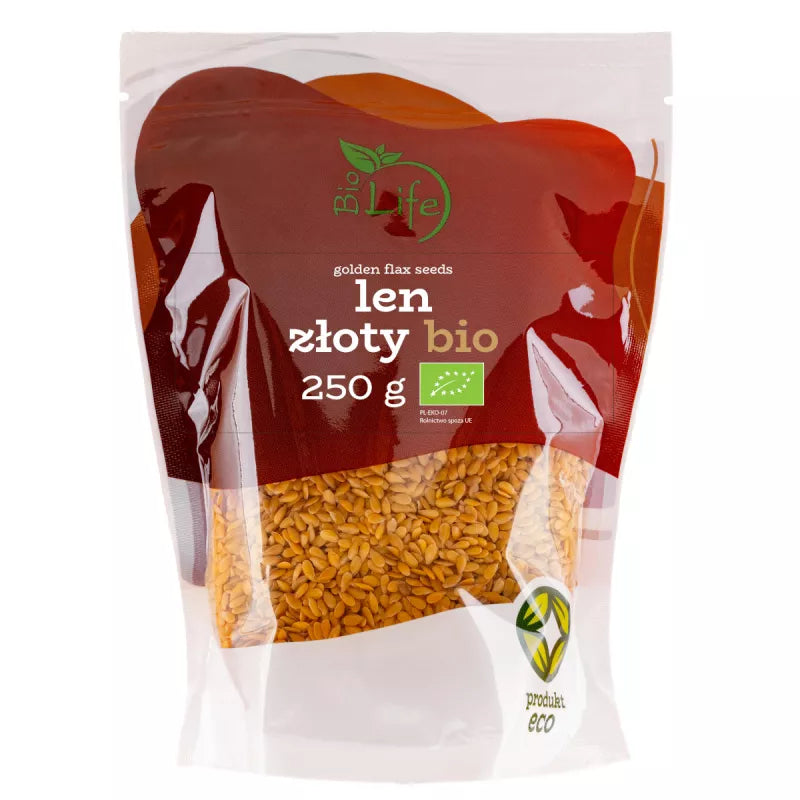 Goldener Flachs 250g EKO BIO LIFE - Biogo.de
