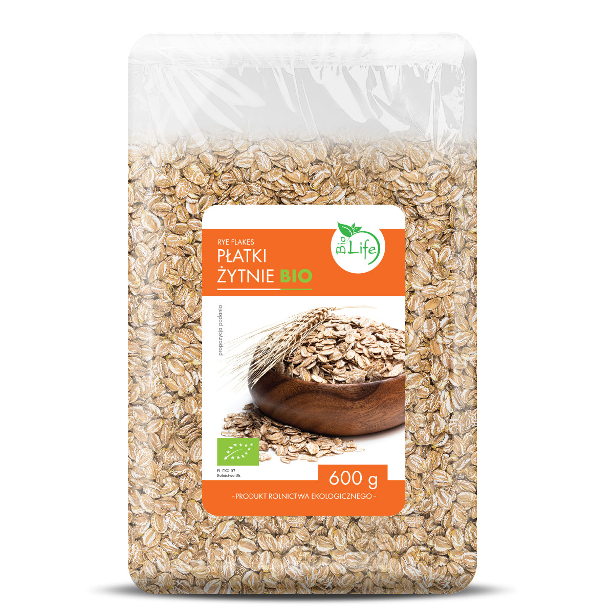 Roggenflocken 600g ECO BIO LIFE - Biogo.de