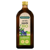 Heidelbeersaft 100% BIO 500ml PREMIUM ROSA - Biogo.de