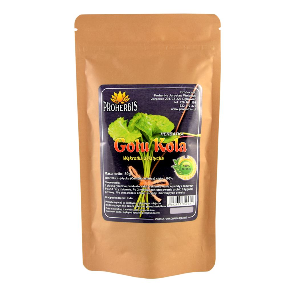 Gotu kola - Asiatischer Wassernabel 50g PROHERBIS - Biogo.de