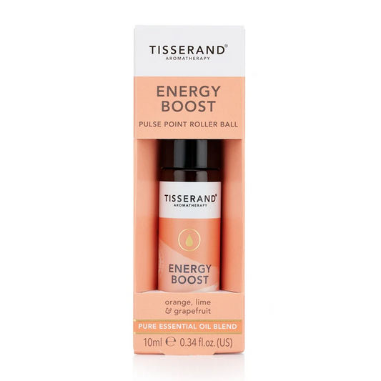 Energizer Pulse Point Roller Ball von Tisserand Aromatherapy, 10 ml, mit aromatischem Duft zur Steigerung der Energie.