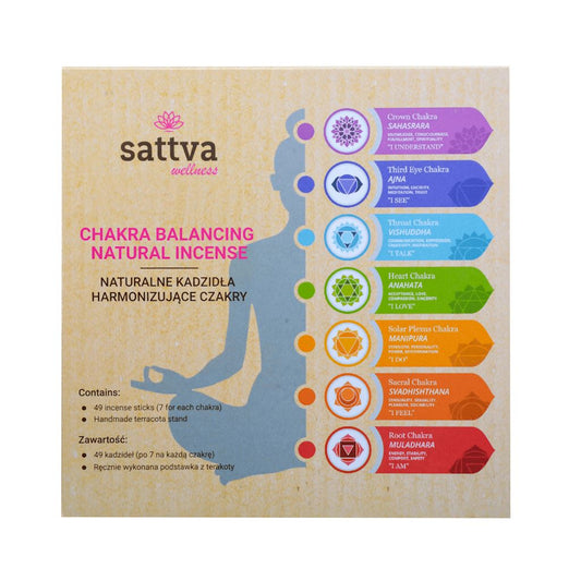 SatTVA indische Chakra-Harmoniserungsbänder, 49 Stück, bunte elastische Bänder für Energie- und Harmoniearbeit