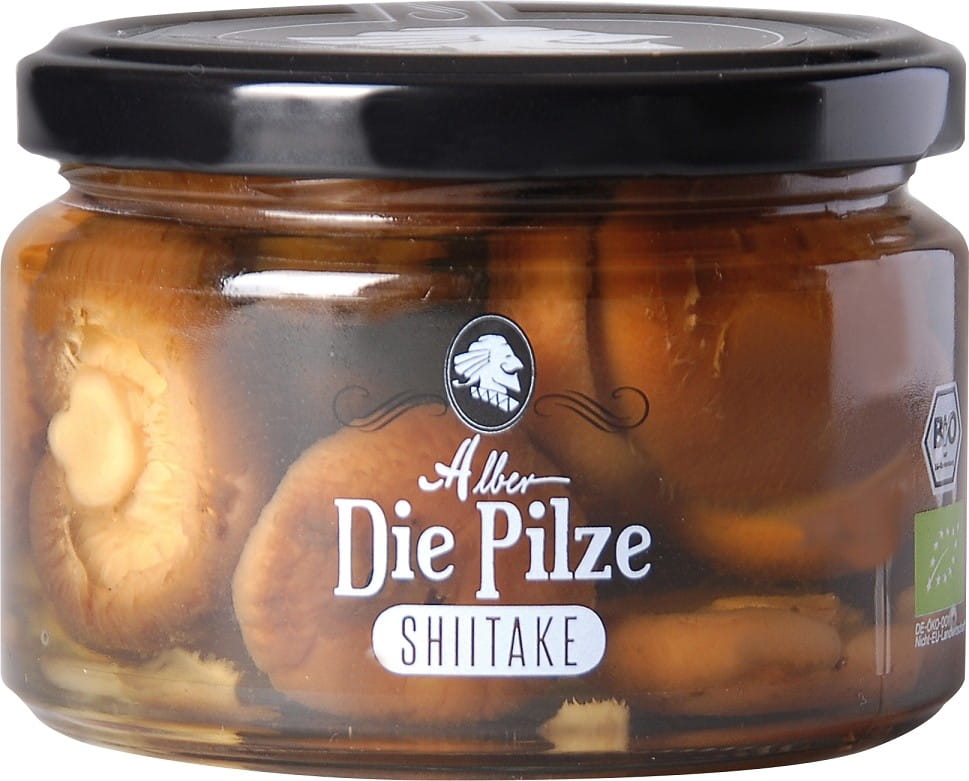 Shiitake in BIO-Sole 250 g - ALBER