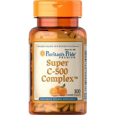 Vitamin Super C - 500 Komplex 100 Tabletten PURITAN'S PRIDE