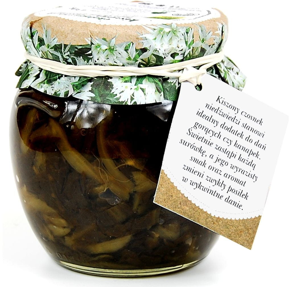 Eingelegter Bärlauch BIO 430 g - GESCHENKE DER NATUR