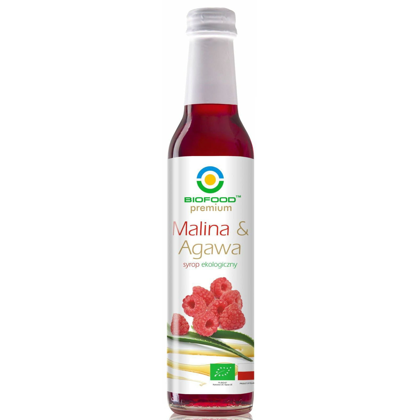 Himbeersirup mit Agave BIO 250 ml - BIO FOOD