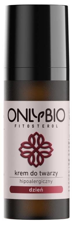 Hautschutz Tagesgesichtscreme von ONLYBIO, hypoallergen, für empfindliche Haut, 50 ml in airless Pumpspender