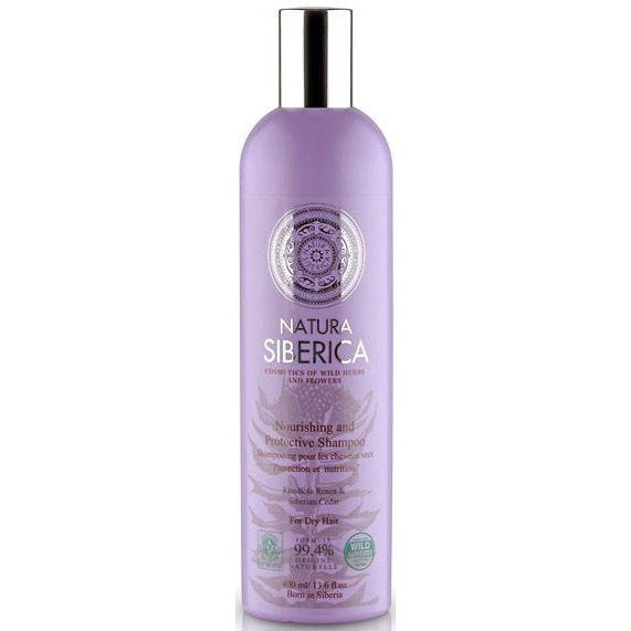 NaturSiberica Shampoo für trockenes Haar, 400 ml, pflegt und schützt trockenes, strapaziertes Haar mit natürlichen Inhaltsstoffen