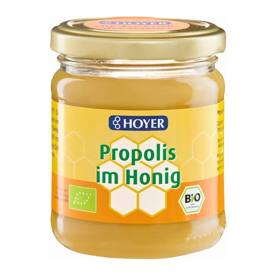 Honig mit Propolis BIO 250 g - HOYER