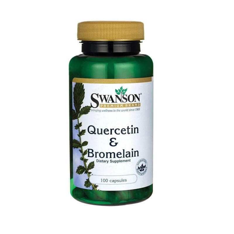 Quercetin und Bromelain Quercetin 250 mg & Bromelain 78 mg 100 Kapseln SWANSON