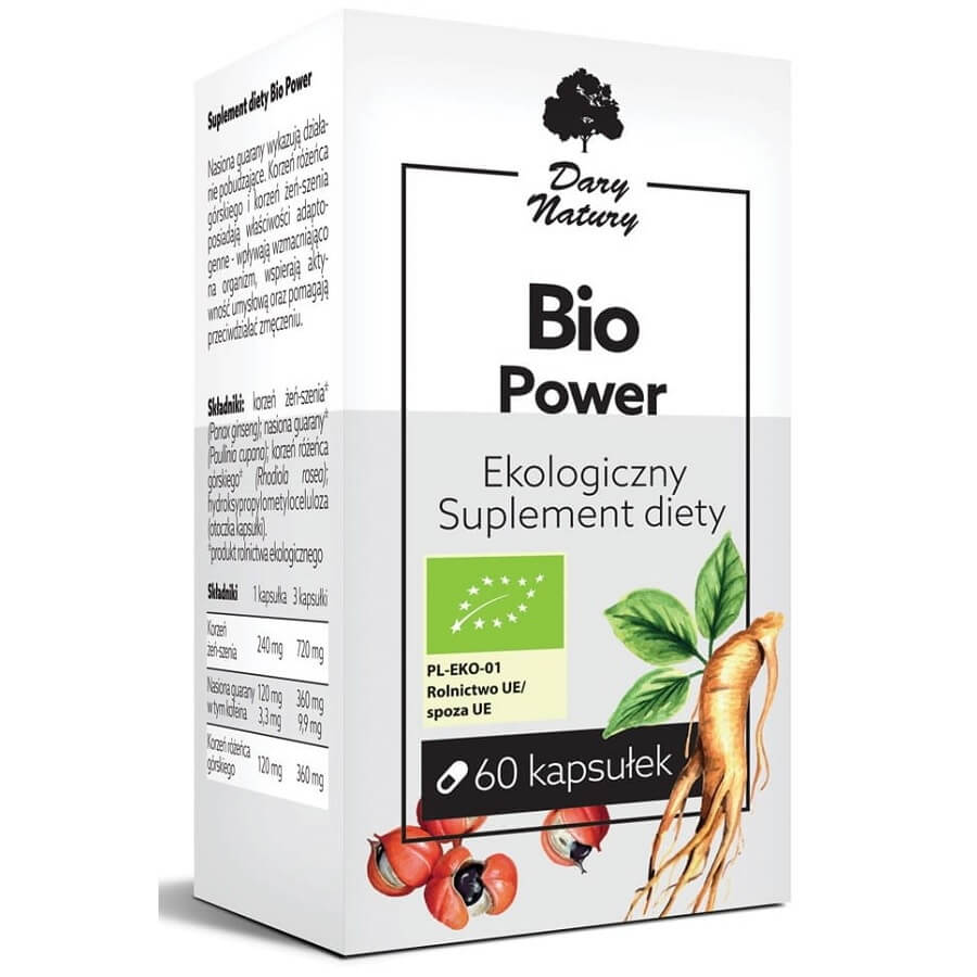 BIO power BIO 60 Kapseln (4833 mg) - GESCHENKE DER NATUR