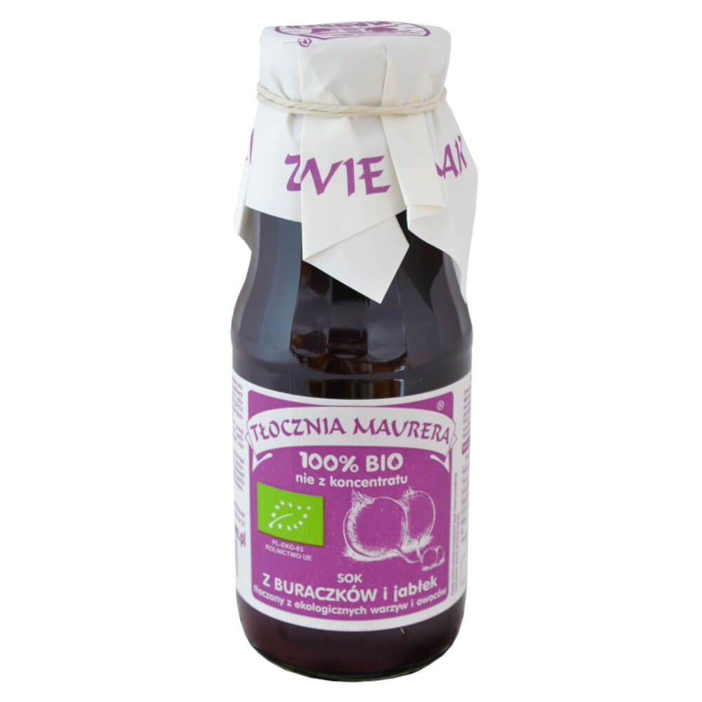 Rote-Beete-Apfel-Saft BIO 300 ml - MAURER PRESSE