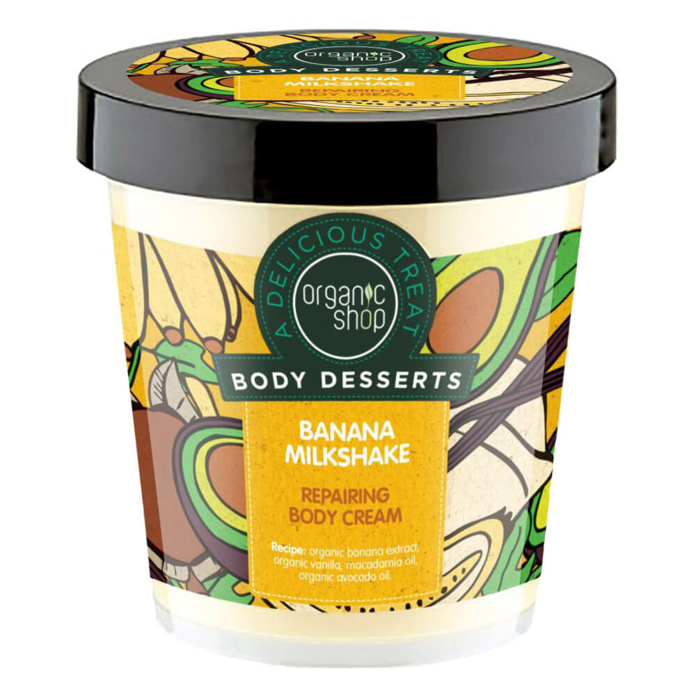 Milch-Bananen-Shake Körpercreme 450 ml - BIO SHOP