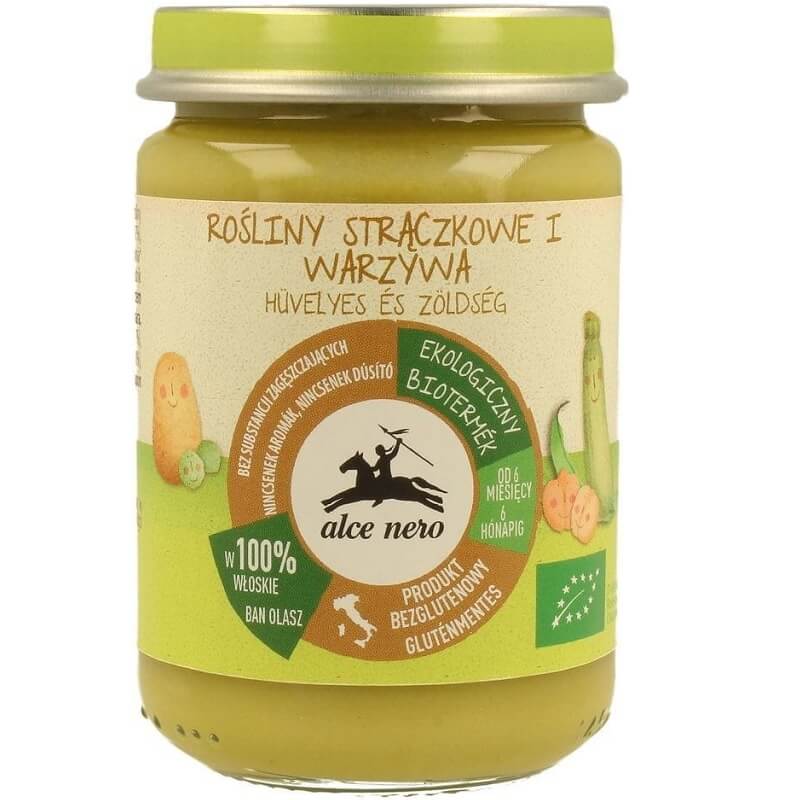 Monate Gemüsepüree BIO 140 g - ALCE NERO