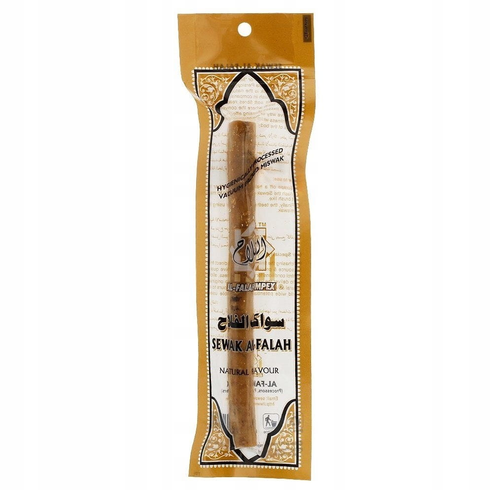 Naturhafter Miswak Siwak Stick von DEESIS S.C. als natürliche Zahnbürste für die Zahnreinigung.