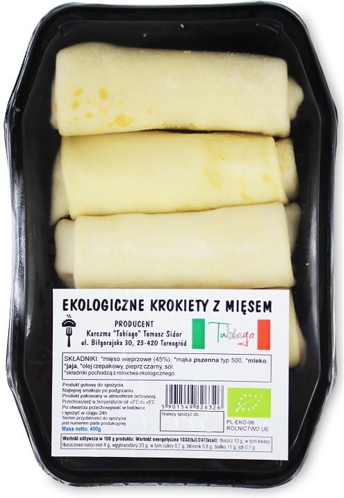 Kroketten mit Fleisch BIO 400 g - KARCZMA TABIAGO