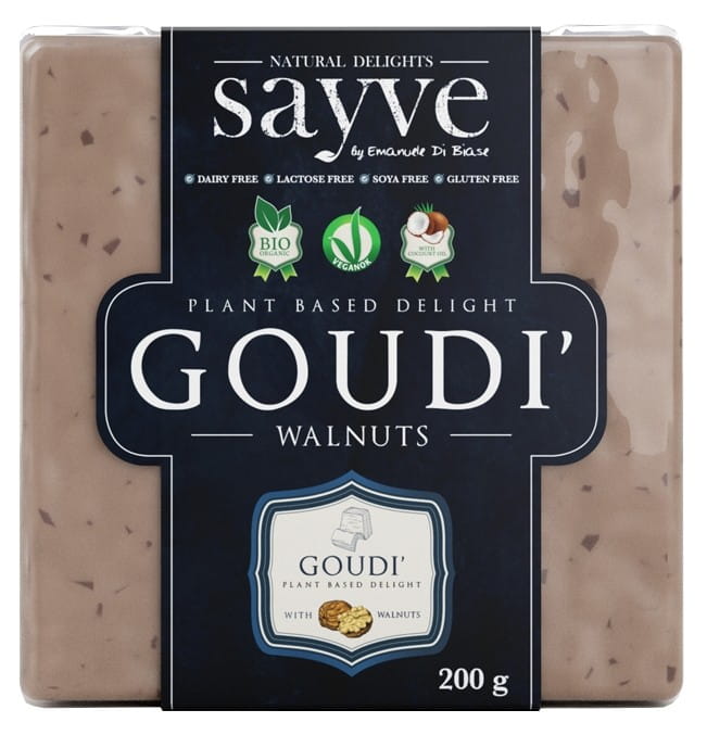 Veganes Produkt mit Kichererbsen, Walnüssen und Pfeilwurz, laktosefrei, glutenfrei, BIO, 200 g von SAYVE