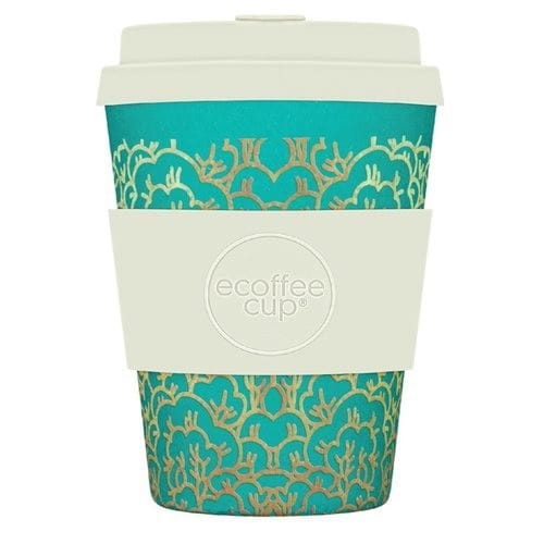 Bambus- und Maisfasertasse von ECOFFEE CUP, 350 ml, nachhaltige Kaffee- oder Teetasse, umweltfreundliches Design