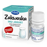 Hausgemachter Joghurt imu lebende Bakterienkulturen 2 x 05g ZAKWASKI VIVO