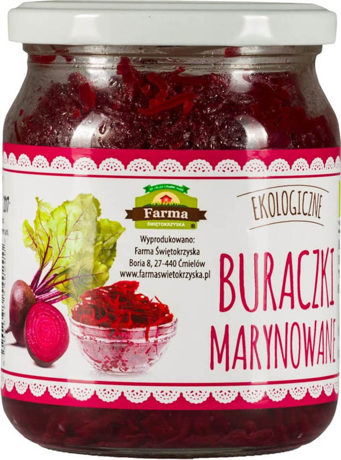 Marinierte Rüben BIO 420 g - FARMA ŚWIĘTOKRZYSKA