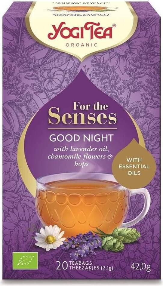Gute-Nacht-Tee für die Sinne BIO (20 x 21 g) 42 g - YOGI TEE