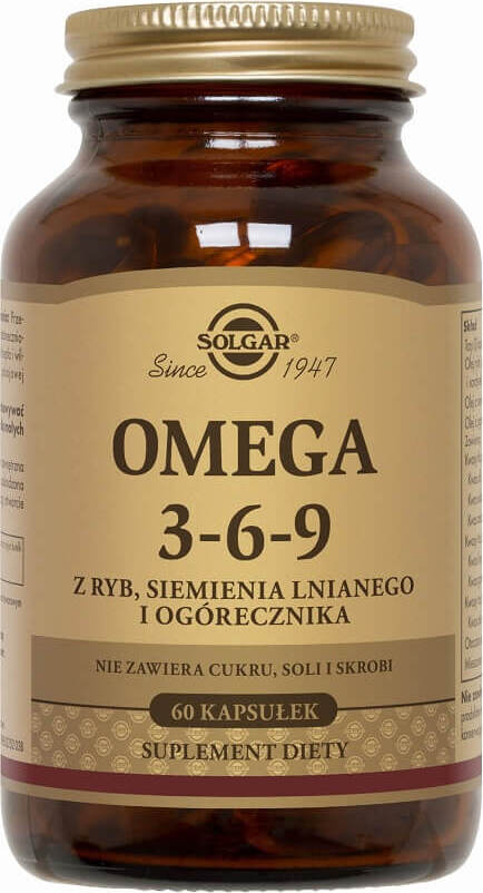 OMEGA 3 - 6 - 9 60 Kapseln SOLGAR