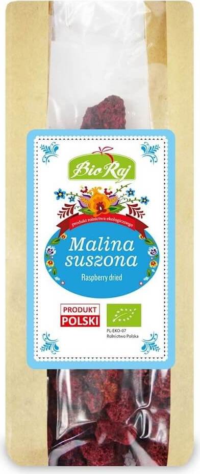 Getrocknete Himbeere BIO 50 g - BIO RAJ