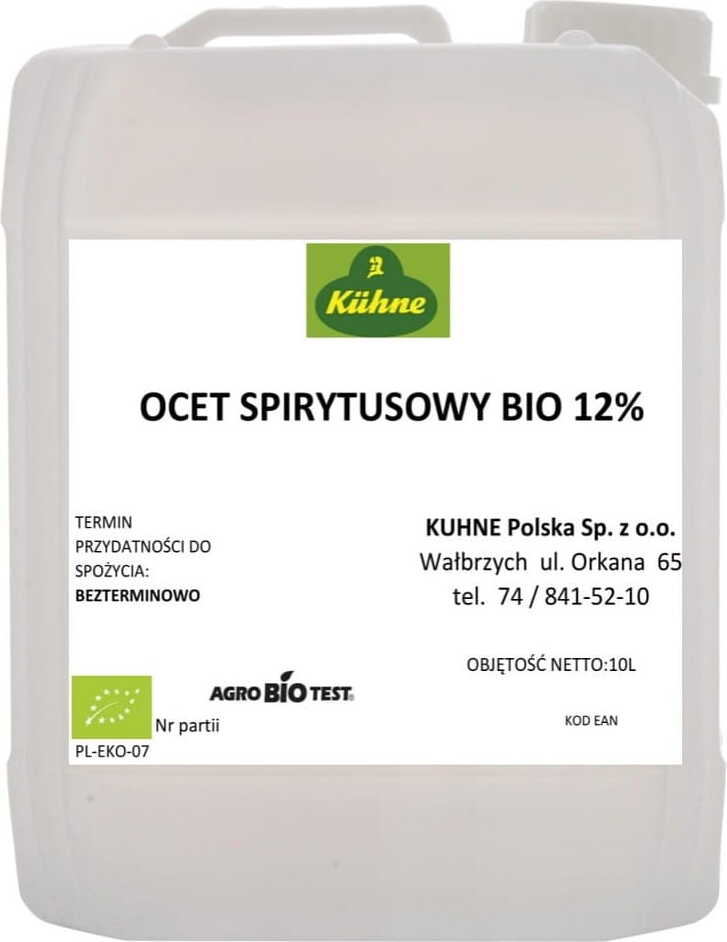 Branntweinessig 12% BIO 10 L - HORECA (KUHNE)