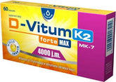 D - Vitum FORTE Vitamin D und K 4000 IE D - 3 K2 MK - 7 100 mcg 60 Kapseln OLEOFARM