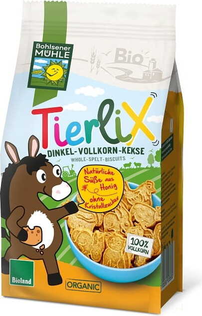 Dinkelplätzchen für Kindertiere BIO 125 g - BOHLSENER MÜHLE