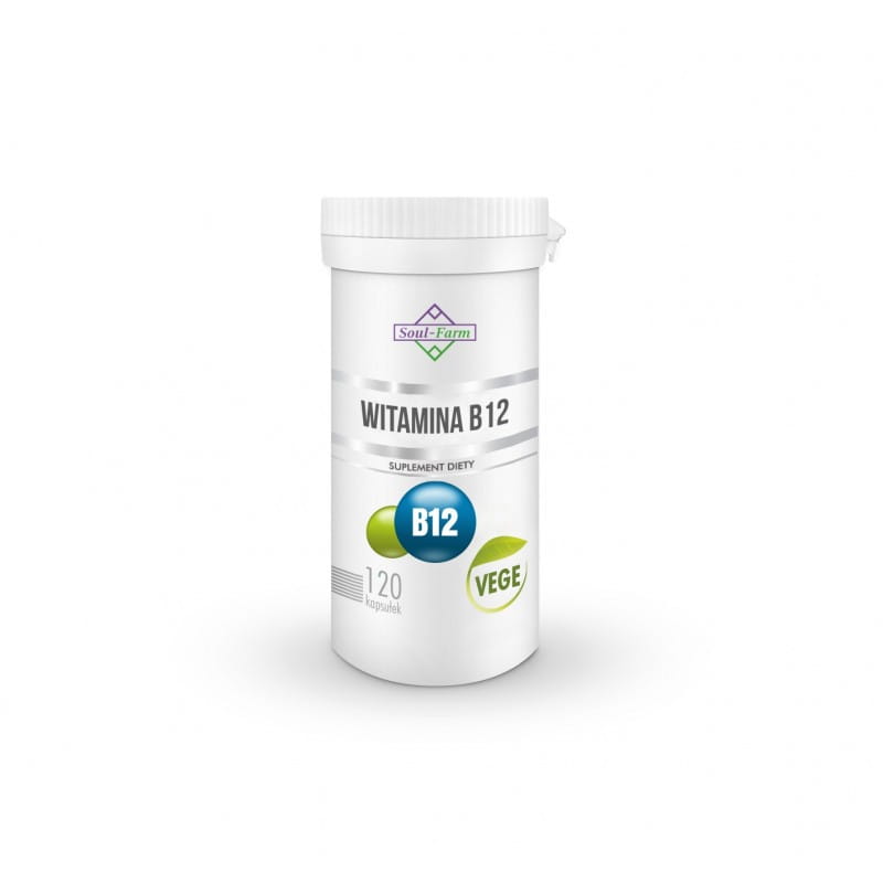 Vitamin B12 120 Kapseln (100 mcg) - SOUL FARM