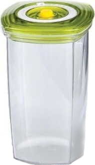Vakuumbehälter von VACUCRAFT zum Aufbewahren von Saft mit Pumpe, luftdichte Lagerung, transparentes Design