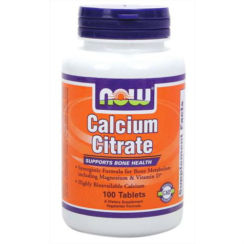 Calciumcitrat plus Magnesium Calciumcitrat 300 mg 100 Kapseln NOW FOODS