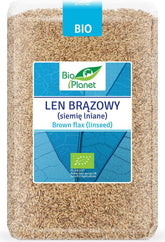 Brauner Flachs (Leinsamen) BIO 2 kg - BIO PLANET