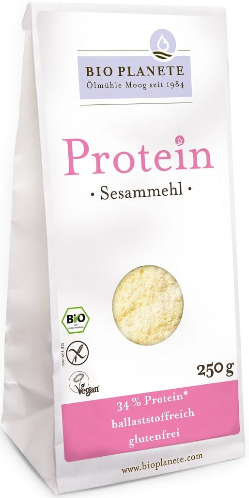 Sesammehl eiweißreich glutenfrei BIO 250 g - BIO PLANETE