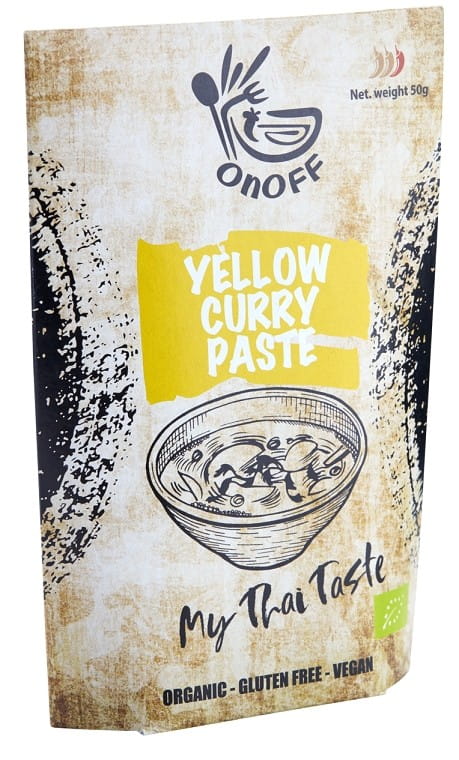 Gelbe Currypaste glutenfrei BIO 50 g (Beutel) - ONOFF SPICES