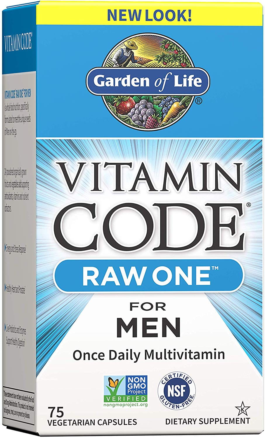 Vitamin Code Raw One für Männer 75 Kapseln GARDEN OF LIFE