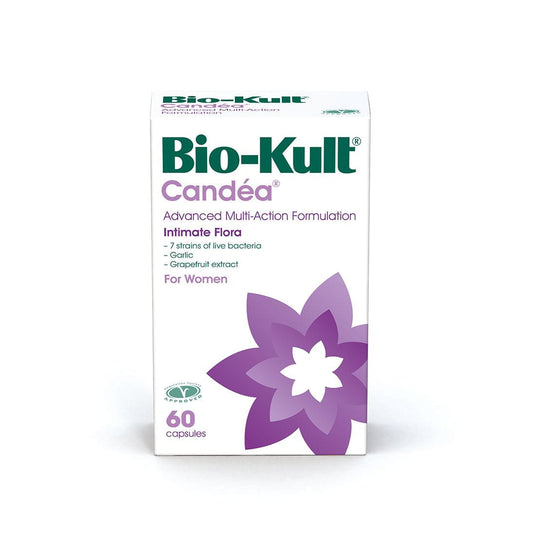 Bio-Kult Candea Advanced Multiaction Kapseln, 60 Stück, naturbelassen und biologisch, für ein gesundes Verdauungssystem.