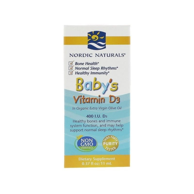 Vitamin D3 für Babys 400 IE 11 ml NORDIC NATURALS