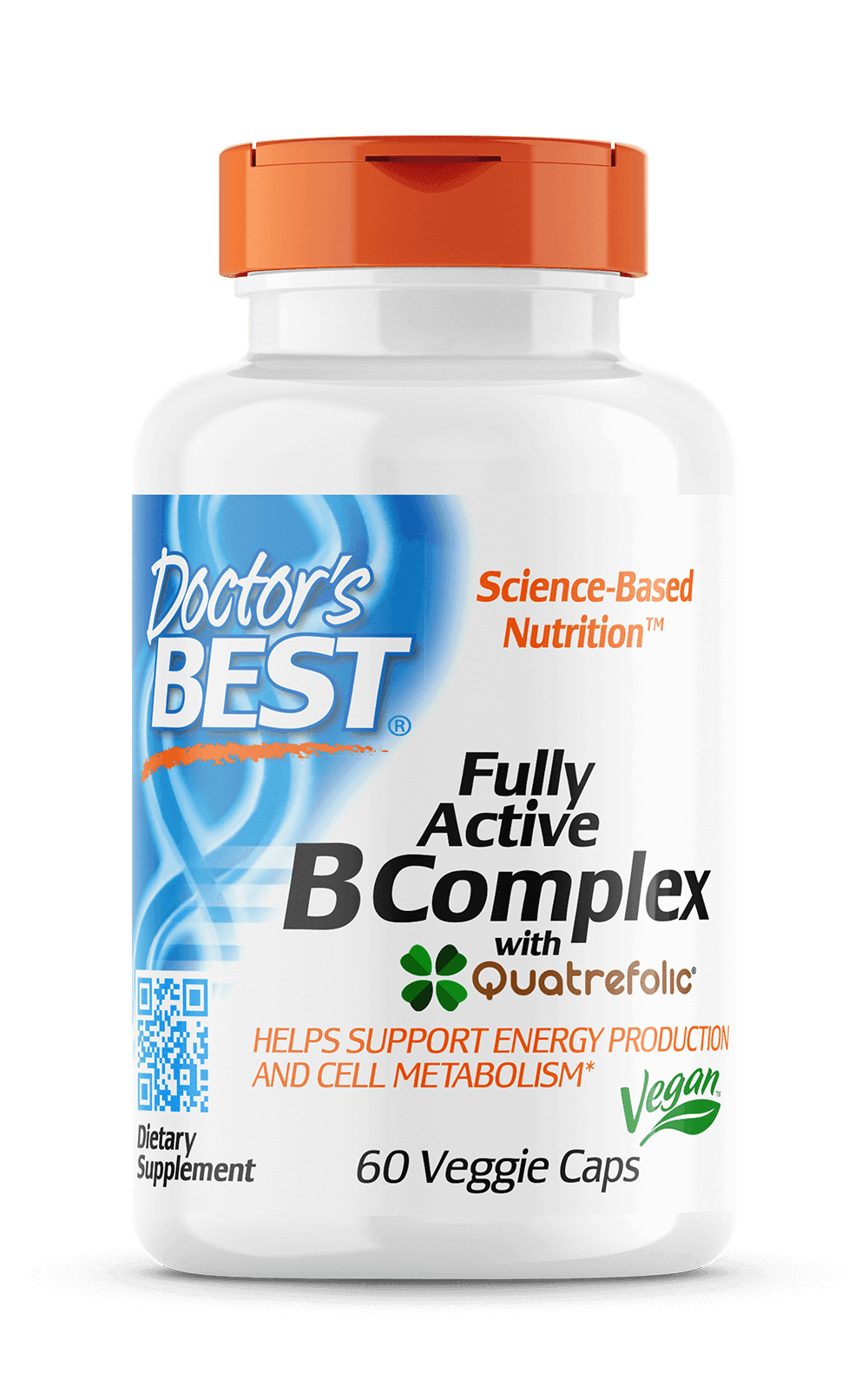 Vollaktiver B-KOMPLEX 60 Kapseln DOCTOR'S BEST