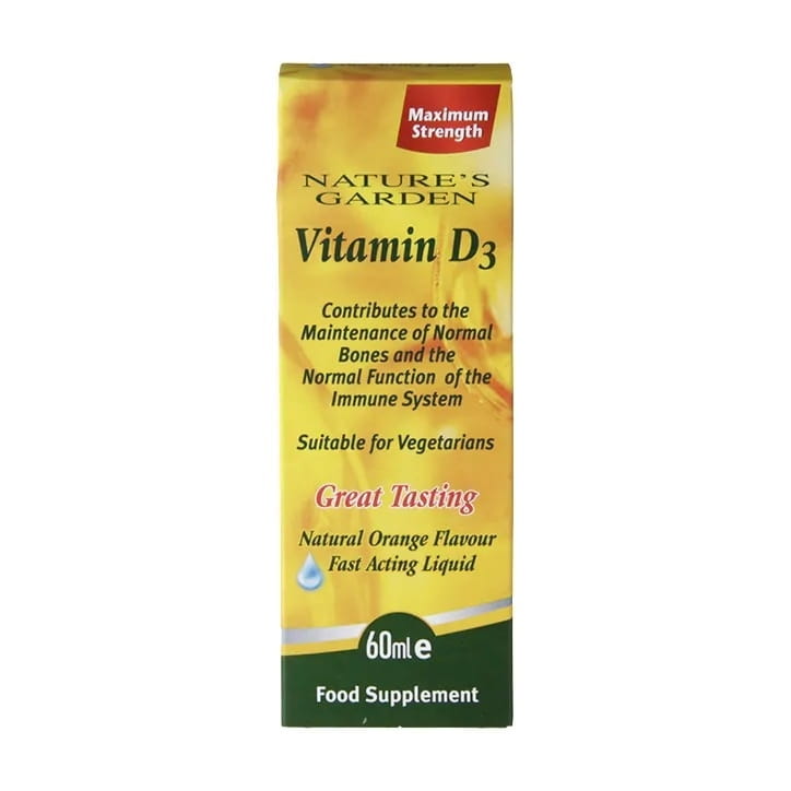 Vitamin D3 flüssig 60 ml HOLLAND & BARRETT
