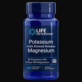 Kalium mit verlängerter Freisetzung von Magnesium 60 Kapseln LEBENSVERLÄNGERUNG