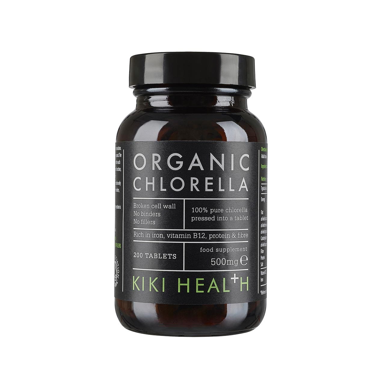 Chlorella 500 MG 200 Tabletten KIKI HEALTH
